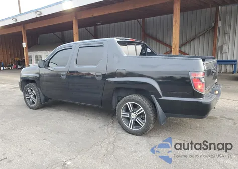 2013 Honda Ridgeline Sport from USA, damaged, VIN 5FPYK1F76DB013051